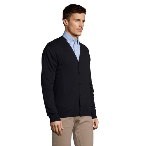 GILET HOMME BOUTONNÉ COL V SOL'S GOLDEN MEN - 5
