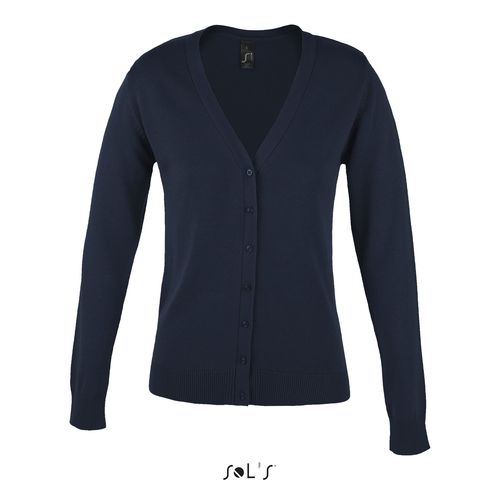 GILET FEMME BOUTONNÉ COL V SOL'S GOLDEN WOMEN