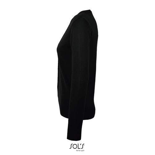 GILET FEMME BOUTONNÉ COL V SOL'S GOLDEN WOMEN