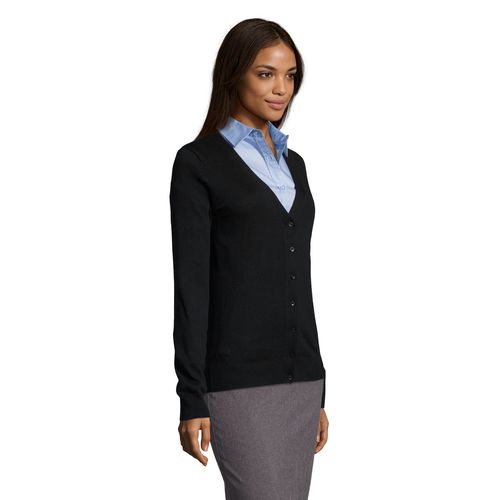 GILET FEMME BOUTONNÉ COL V SOL'S GOLDEN WOMEN
