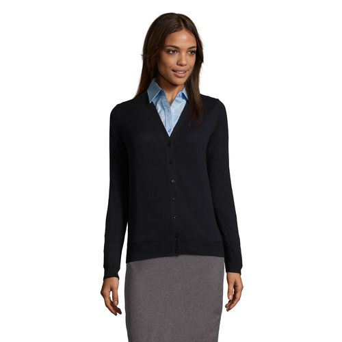 GILET FEMME BOUTONNÉ COL V SOL'S GOLDEN WOMEN