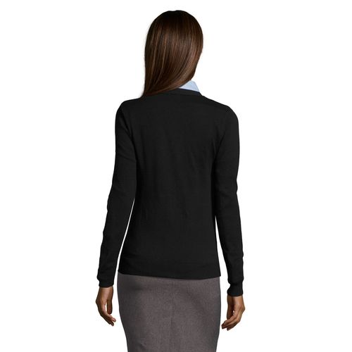 GILET FEMME BOUTONNÉ COL V SOL'S GOLDEN WOMEN - 4