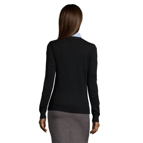 GILET FEMME BOUTONNÉ COL V SOL'S GOLDEN WOMEN