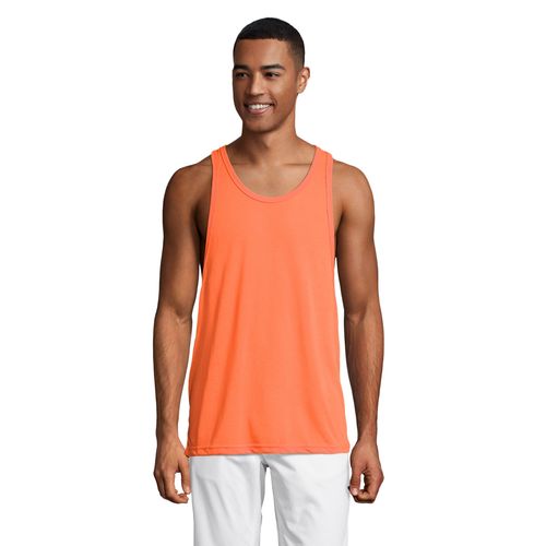 naranja neón CAMISETA UNISEX SIN MANGAS SOL'S JAMAÏCA