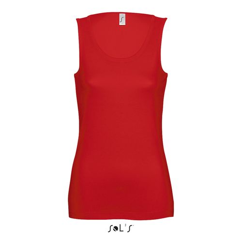 red CAMISETA SIN MANGAS PARA MUJER SOL'S JANE