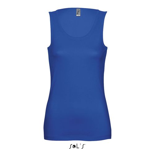 azulón CAMISETA SIN MANGAS PARA MUJER SOL'S JANE