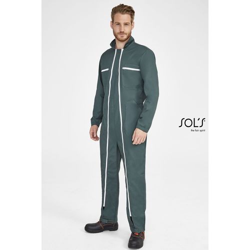 COMBINAISON WORKWEAR DOUBLE ZIP SOL'S JUPITER PRO - 2