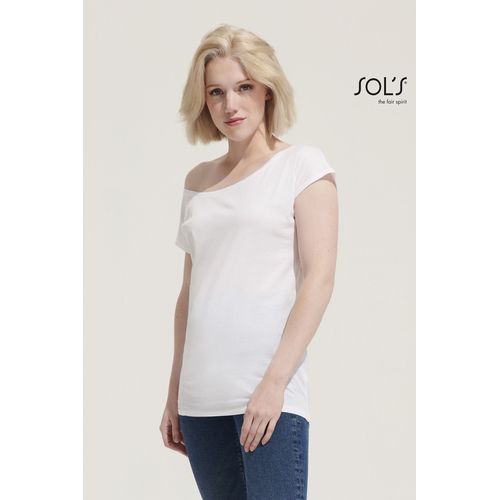 TEE-SHIRT LONG MANCHES KIMONO SOL'S MARYLIN - 2