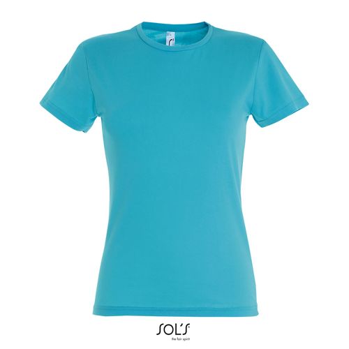 azul atolón CAMISETA MUJER SOL'S MISS