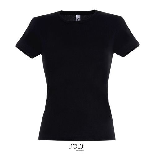 negro produndo CAMISETA MUJER SOL'S MISS