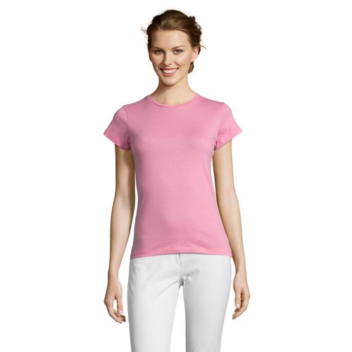 rosa orquídea CAMISETA MUJER SOL'S MISS