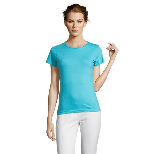 azul atolón CAMISETA MUJER SOL'S MISS