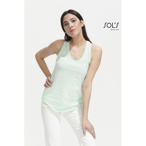 DÉBARDEUR FEMME DOS NAGEUR SOL'S MOKA - 2