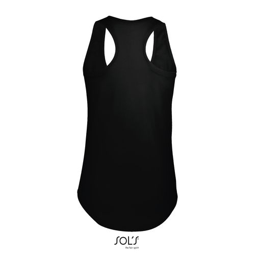 negro produndo CAMISETA MUJER SIN MANGAS SOL'S MOKA