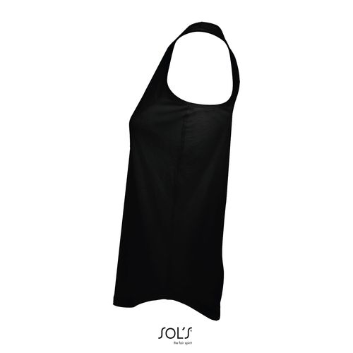 negro produndo CAMISETA MUJER SIN MANGAS SOL'S MOKA