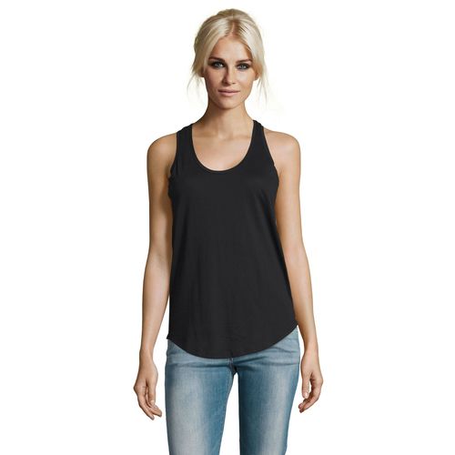 negro produndo CAMISETA MUJER SIN MANGAS SOL'S MOKA