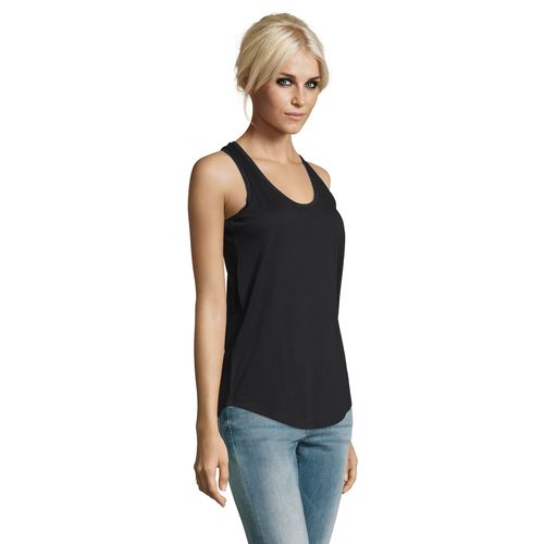 negro produndo CAMISETA MUJER SIN MANGAS SOL'S MOKA