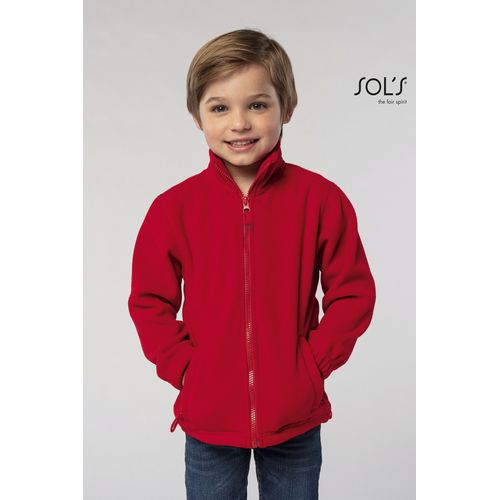 azul marino CHAQUETA POLAR CON CREMALLERA PARA NIÑOS SOL'S NORTH KIDS