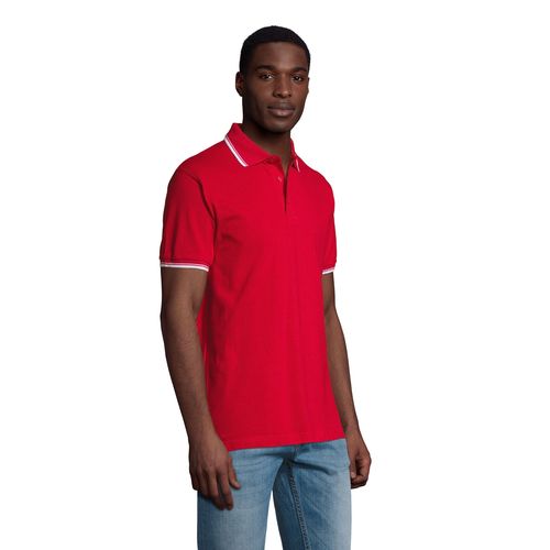 red POLO PARA HOMBRE SOL'S PRACTICE
