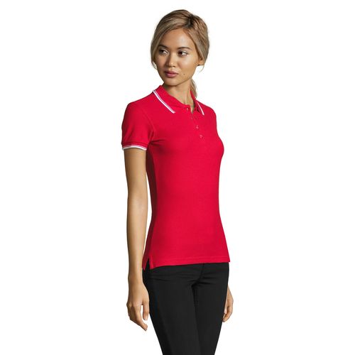 red POLO MUJER SOL'S PRACTICE WOMEN