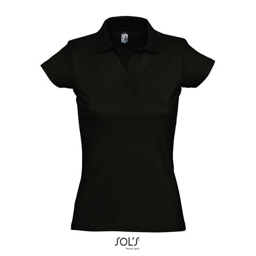 negro produndo POLO PARA MUJER SOL'S PRESCOTT WOMEN