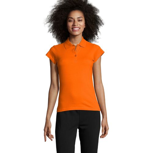 orange POLO PARA MUJER SOL'S PRESCOTT WOMEN