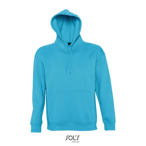 turquesa SUDADERA UNISEX CON CAPUCHA SOL'S SLAM