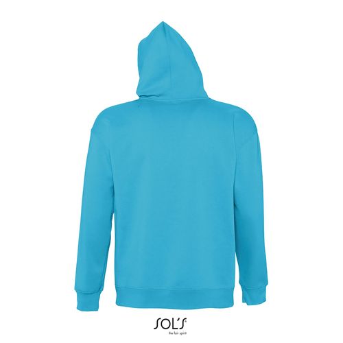 turquesa SUDADERA UNISEX CON CAPUCHA SOL'S SLAM