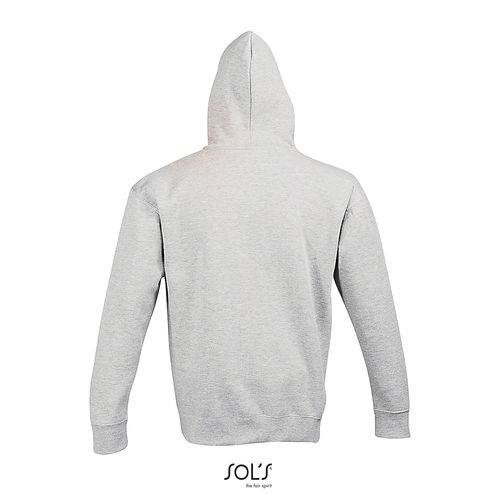 blanco chiné SUDADERA UNISEX CON CAPUCHA SOL'S SLAM