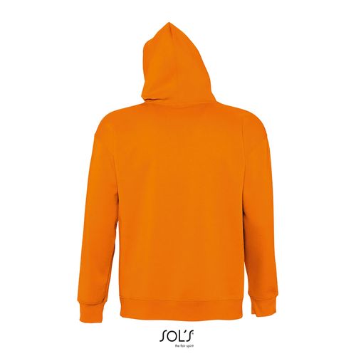orange SUDADERA UNISEX CON CAPUCHA SOL'S SLAM