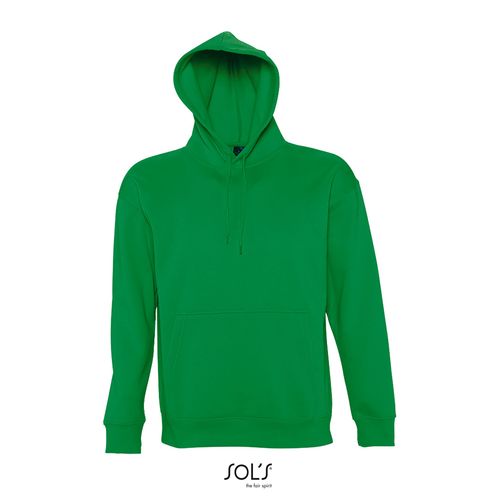 verde prado SUDADERA UNISEX CON CAPUCHA SOL'S SLAM