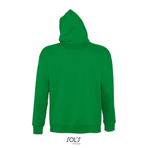 verde prado SUDADERA UNISEX CON CAPUCHA SOL'S SLAM