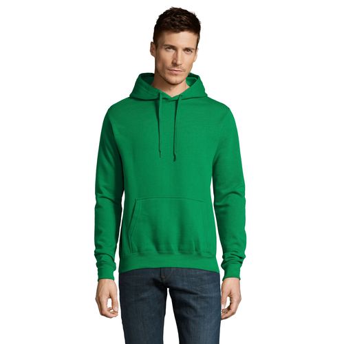 verde prado SUDADERA UNISEX CON CAPUCHA SOL'S SLAM