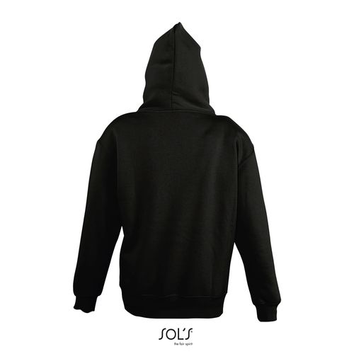 black SUDADERA NIÑO CON CAPUCHA SOL'S SLAM KIDS