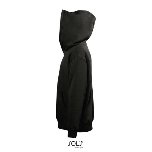 black SUDADERA NIÑO CON CAPUCHA SOL'S SLAM KIDS