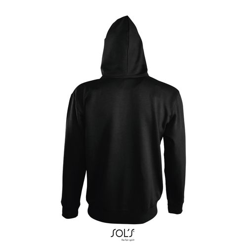 VESTE ZIPPÉE HOMME BICOLORE À CAPUCHE DOUBLÉE CONTRASTÉE SOL'S SOUL MEN - 6