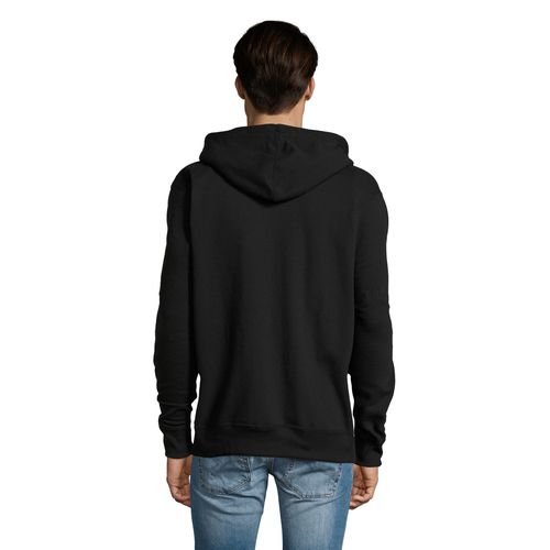 VESTE ZIPPÉE HOMME BICOLORE À CAPUCHE DOUBLÉE CONTRASTÉE SOL'S SOUL MEN - 4