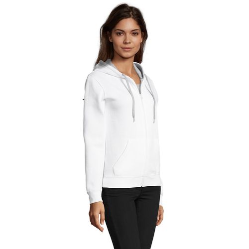 VESTE ZIPPÉE FEMME BICOLORE À CAPUCHE DOUBLÉE CONTRASTÉE SOL'S SOUL WOMEN - 5