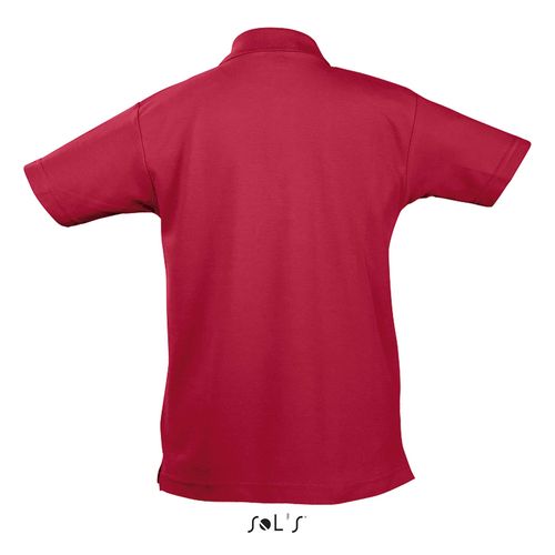 red POLO PARA NIÑOS SOL'S SUMMER II KIDS