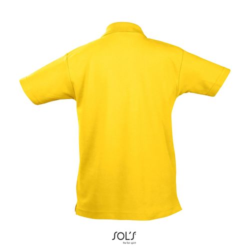 yellow POLO PARA NIÑOS SOL'S SUMMER II KIDS