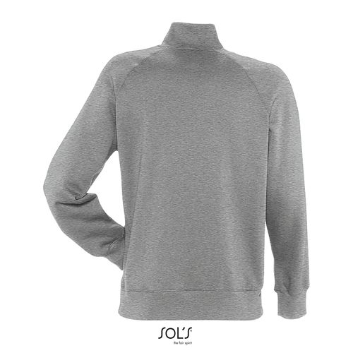 gris oscuro chiné CHAQUETA DE HOMBRE CON CREMALLERA SOL'S SUNDAE