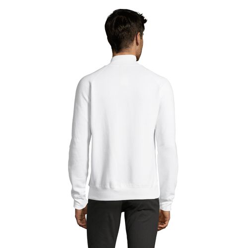 white CHAQUETA DE HOMBRE CON CREMALLERA SOL'S SUNDAE