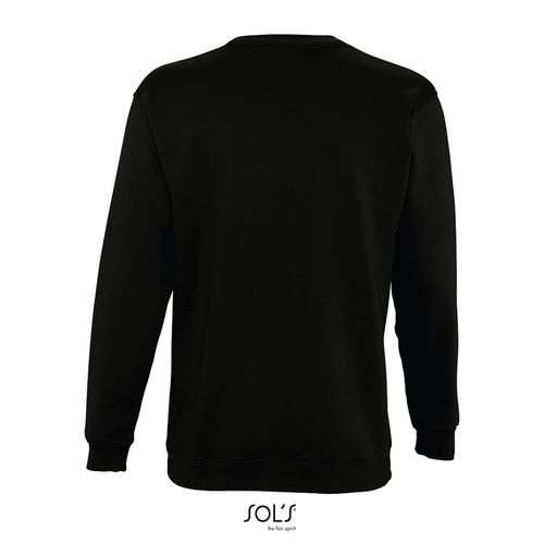 black SUDADERA UNISEX SOL'S SUPREME