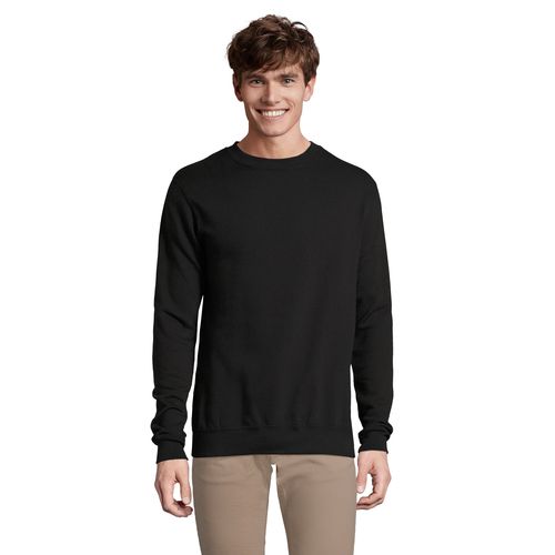 black SUDADERA UNISEX SOL'S SUPREME