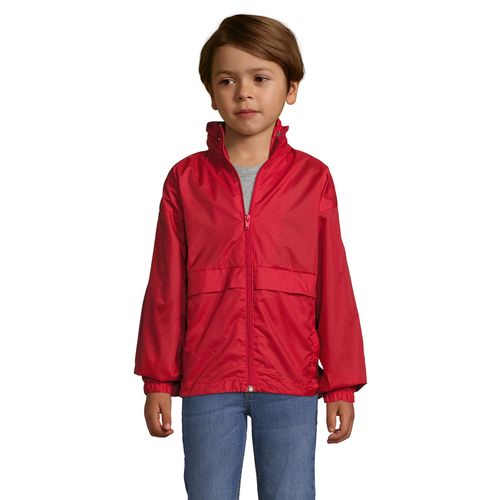 red CORTAVIENTO PARA NIÑOS SOL'S SURF KIDS