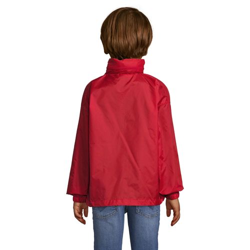 red CORTAVIENTO PARA NIÑOS SOL'S SURF KIDS