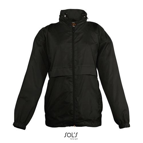 black CORTAVIENTO PARA NIÑOS SOL'S SURF KIDS