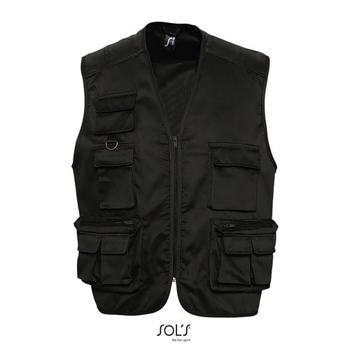 GILET REPORTER MULTIPOCHES SOL'S WILD