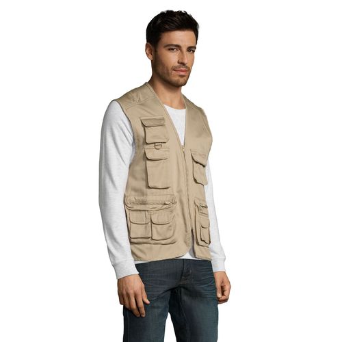 GILET REPORTER MULTIPOCHES SOL'S WILD - 5