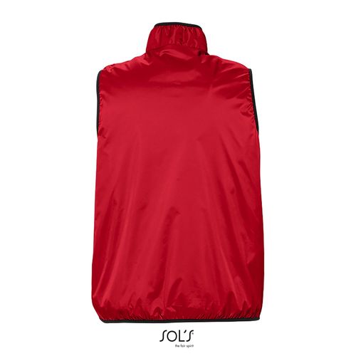 red CHALECO UNISEX REVERSIBLE Y CONTRASTADO SOL'S WINNER
